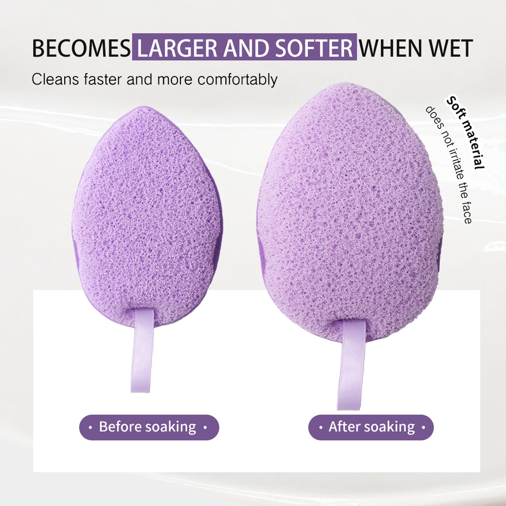 OPZI PureFoam Hydrophilic Cleansing Sponge – Soft, Deep‑Clean Mesh Puff