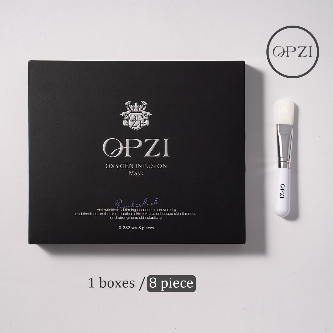 OPZI Oxygen Infusion Mask – Your At-Home Oxygen Facial Instant Glow |  Deep Detox |  Hydration Boost